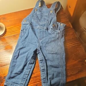 Carter's Classic Blue Kids Overalls